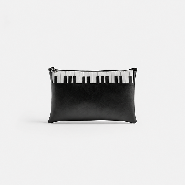 Pochette Cuir Piano M 