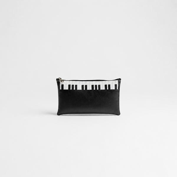 Pochette cuir piano S