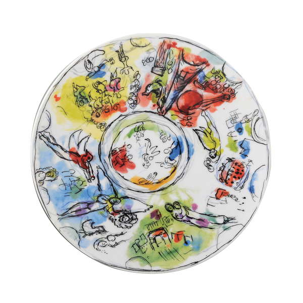 Coffret de 6 assiettes à dessert Chagall