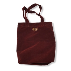 Tote Bag Rouge Velours