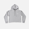Sweat Capuche Gris Femme